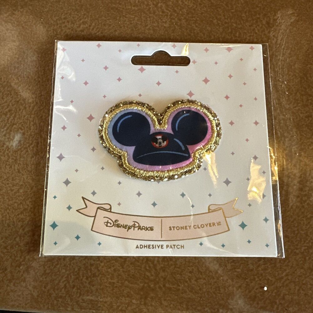 Stoney Clover Lane x Disney Parks Mickey Mouse Ears Hat Patch 2025 New